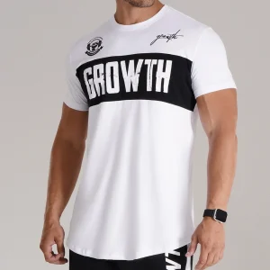 CAMISETA PREMIUM LONG CANT STOP BRANCA - GROWTH SUPPLEMENTS