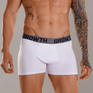 CUECA BOXER BRANCA GROWTH PREMIUM - GROWTH SUPPLEMENTS